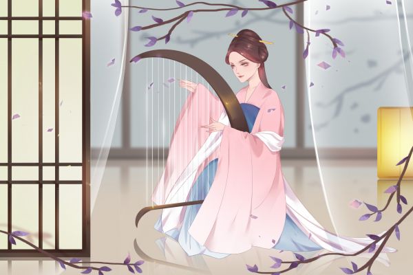 生查子含羞整翠鬟拼音版