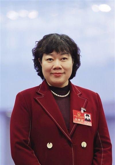 北京市人大代表、北京师范大学教育学部教授、学前教育研究所所长洪秀敏。 新京报记者 王飞 摄