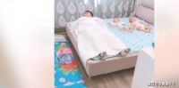 原创 宝爸带宝宝是怎样的画面,看到眼前这幕,妈妈会不会生气呢?