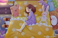 孩子睡眠不足,会影响生长激素分泌,长不高