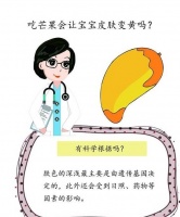 原创 孕晚期吃芒果小孩皮肤会变黄吗?