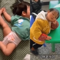 原创 盘点人类幼崽千奇百怪的睡姿,只有你想不到,没有他们做不到
