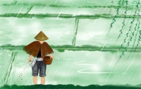 减字木兰花莎衫筠笠赏析