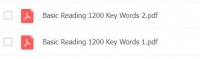 Basic Reading1200 key words资源pdf格式百度网盘下载