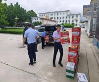 警民同心 并肩抗洪