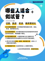 哪些人适合做试管？