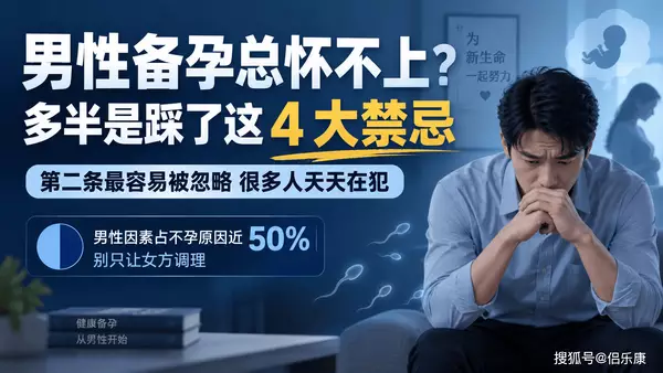 男性备孕总怀不上？多半是踩了这 4 大禁忌，第二条最容易被忽略